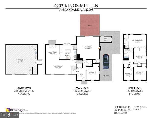 4203 KINGS MILL LN, Annandale, VA 22003