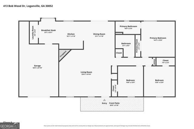 413 Bob Wood Drive, Loganville, GA 30052