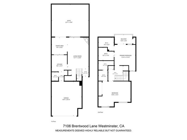 7106 Brentwood, Westminster, CA 92683
