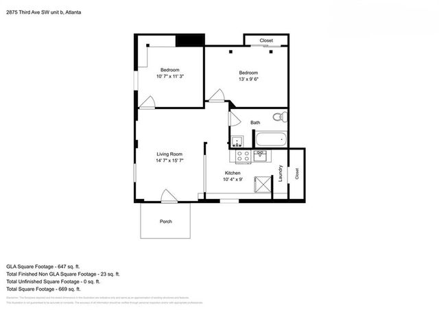2875 3rd SW Avenue Unit B, Atlanta, GA 30315