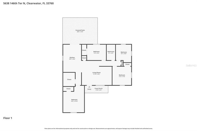 5638 146TH TERRACE N, Clearwater, FL 33760