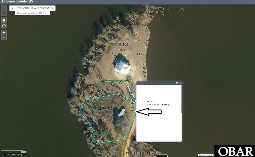 Image 1 of property listing at 329 North Island Crossing Lot 12, Edenton, NC 27932