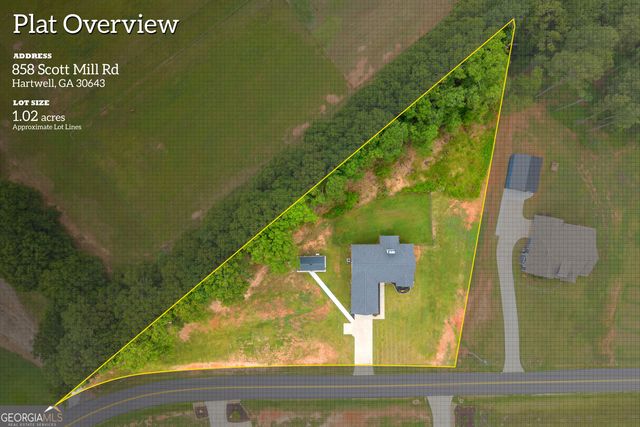 858 Scott Mill Road, Hartwell, GA 30643