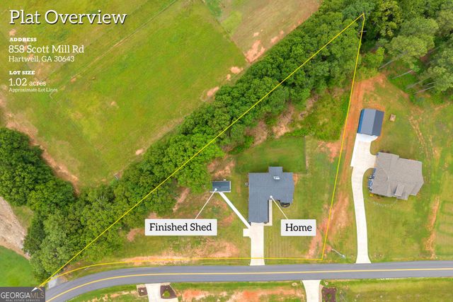 858 Scott Mill Road, Hartwell, GA 30643
