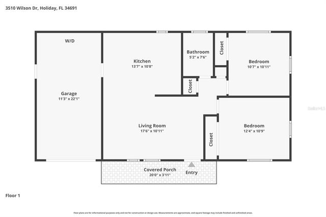 3510 WILSON DRIVE, Holiday, FL 34691