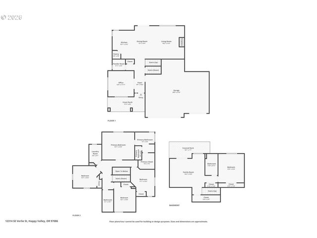 12314 Se VERLIE St, Happy Valley, OR 97086