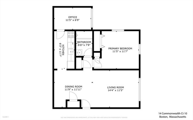 14 Commonwealth Court 11, Boston, MA 02135