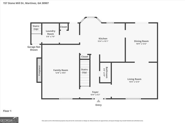 157 Stone Mill Drive, Martinez, GA 30907