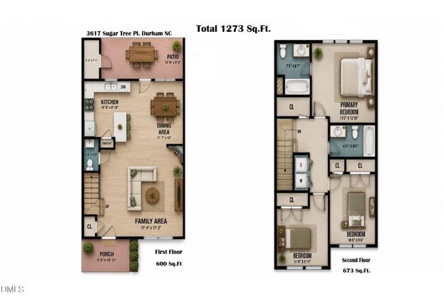 3617 Sugar Tree Place, Durham, NC 27713
