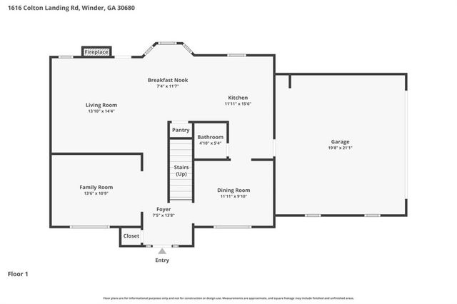 1616 Colton Landing Road, Winder, GA 30680