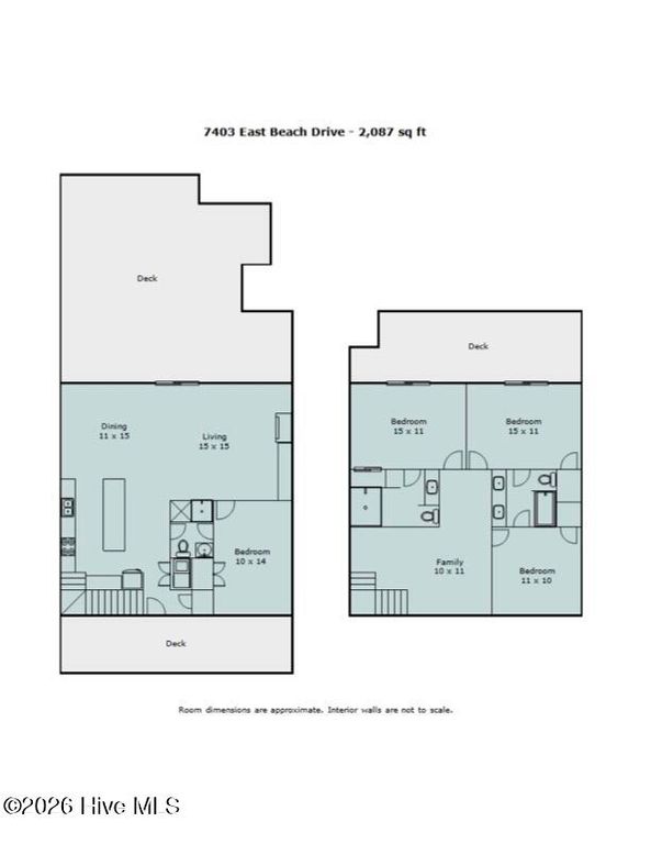 Image 4 of property listing at 7403 E Beach Drive, Oak Island, NC 28465