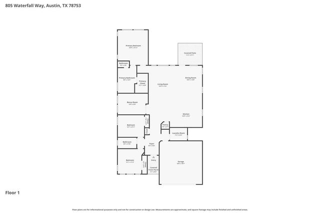 805 Waterfall WAY, Austin, TX 78753