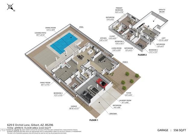 629 E ORCHID Lane, Gilbert, AZ 85296