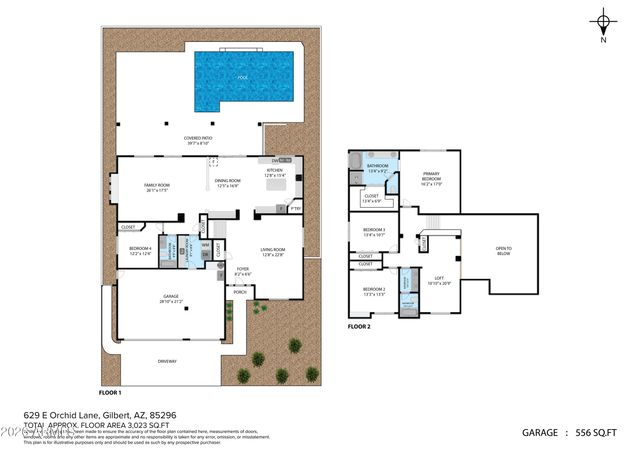 629 E ORCHID Lane, Gilbert, AZ 85296