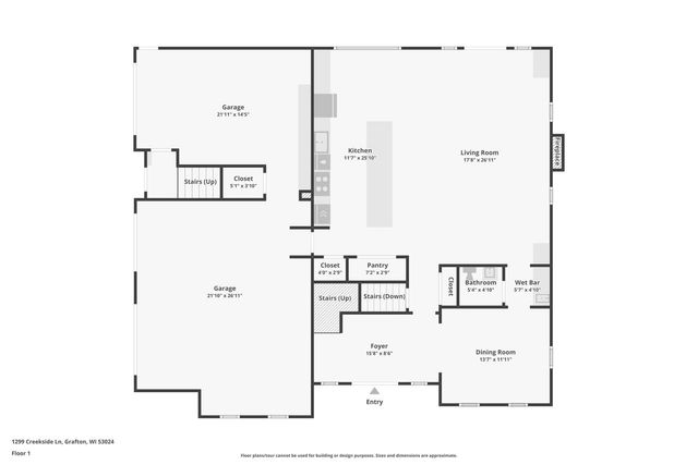 1299 Creekside LANE, Grafton, WI 53024