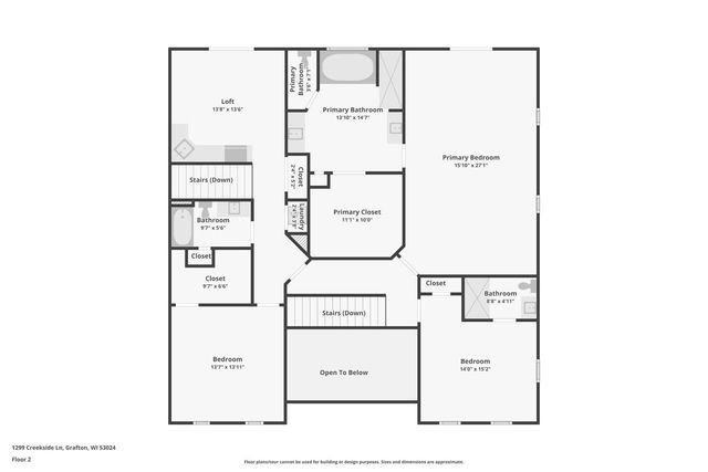 1299 Creekside LANE, Grafton, WI 53024