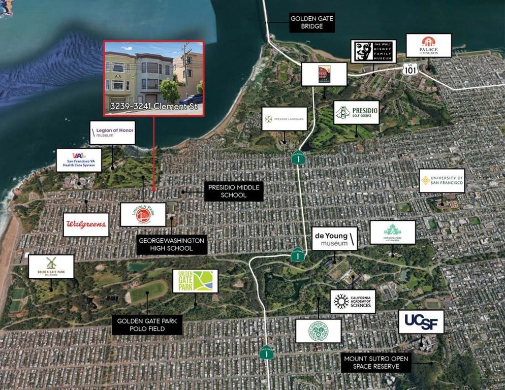 Image 4 of property listing at 32393241 Clement Street, San Francisco, CA 94121