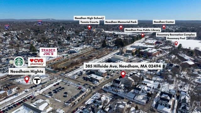 385 Hillside Ave, Needham, MA 02494