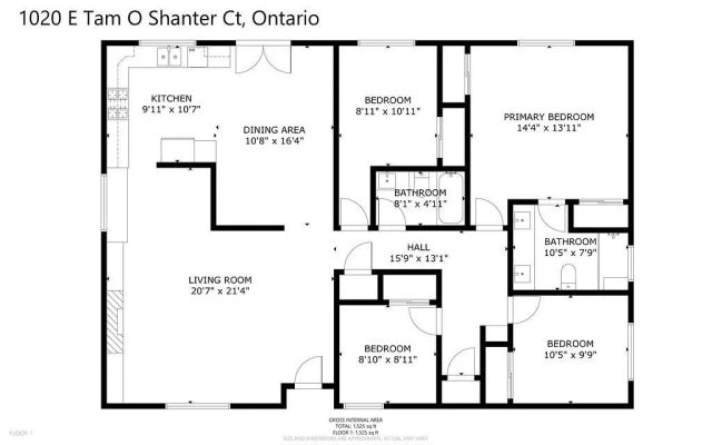 1020 E Tam O Shanter Court, Ontario, CA 91761