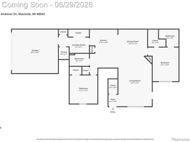 21936 Andover Drive, Macomb, MI 48042