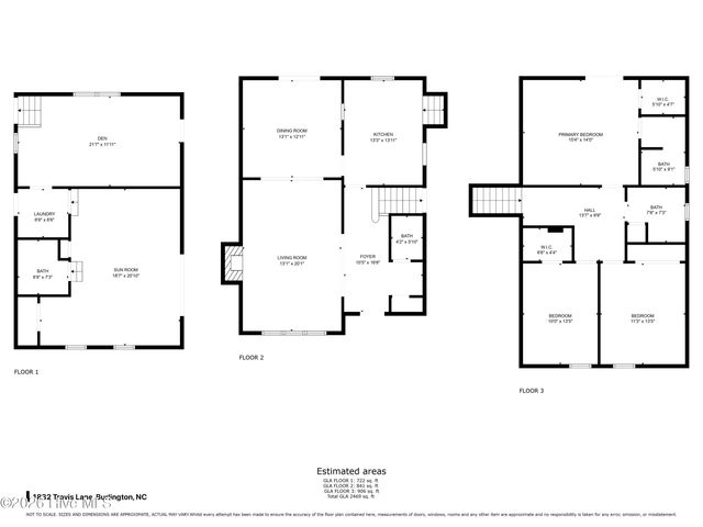 1832 Travis Lane, Burlington, NC 27217