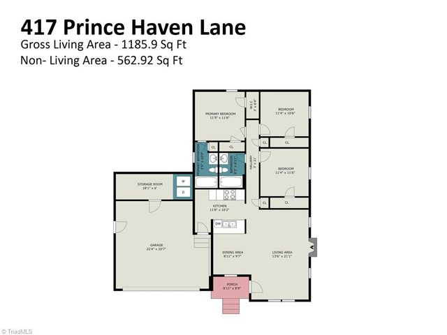 417 Prince Haven Lane, Kernersville, NC 27284