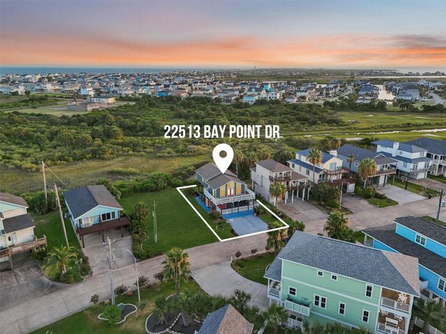 22513 Bay Point Drive, Galveston, TX 77554