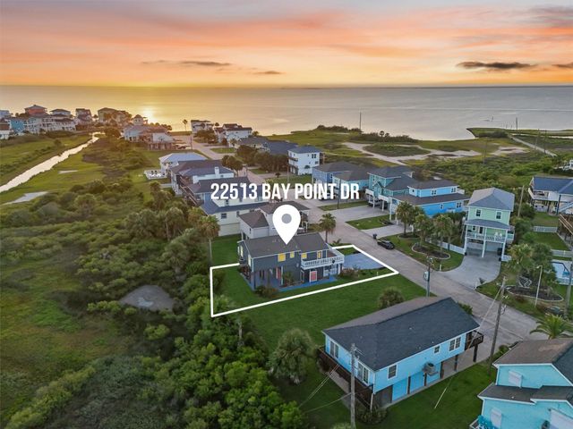 22513 Bay Point Drive, Galveston, TX 77554