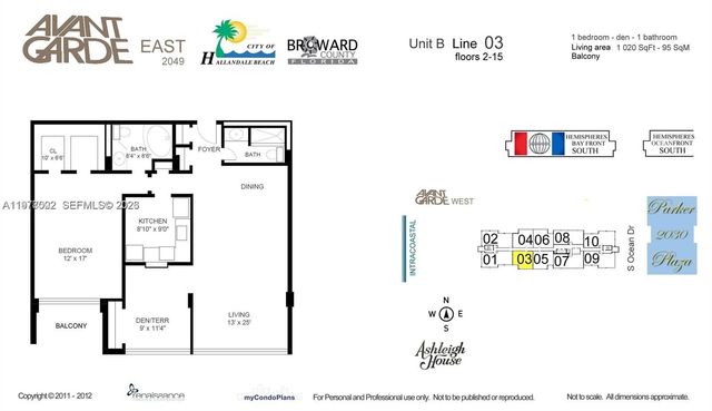 2049 S Ocean Dr 503, Hallandale Beach, FL 33009