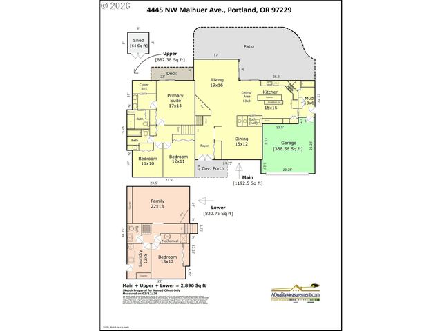 4445 Nw MALHUER Ave, Portland, OR 97229