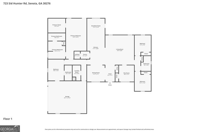 723 Sid Hunter Road, Senoia, GA 30276