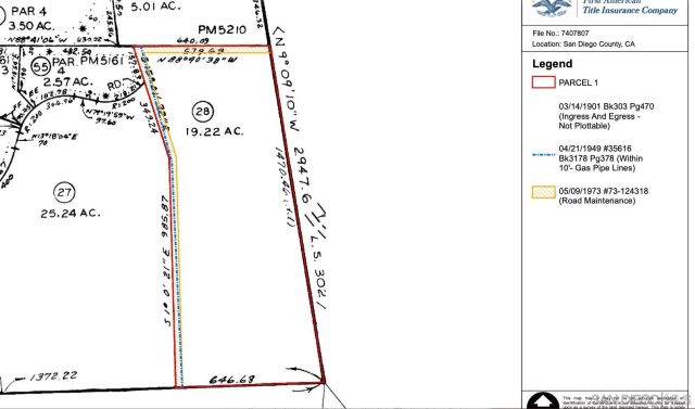 19.22 Acres Mirar De Valle 28, Valley Center, CA 92082