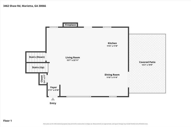 3462 Shaw Road, Marietta, GA 30066