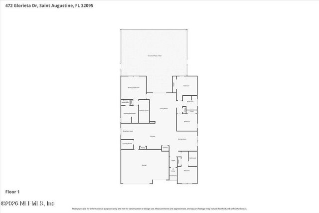 472 GLORIETA Drive, St. Augustine, FL 32095