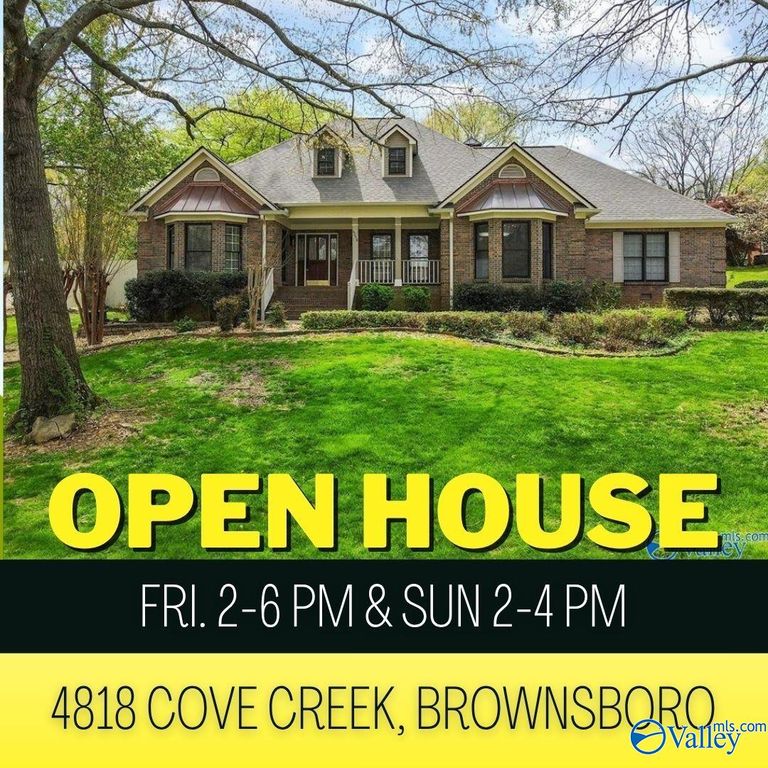 4818 Cove Creek Drive SE, Brownsboro, AL 35741