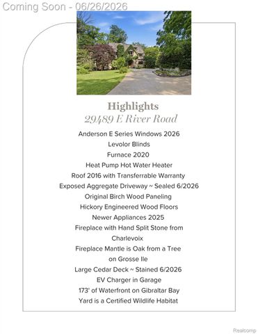 29498 E River Road, Grosse Ile Township, MI 48138