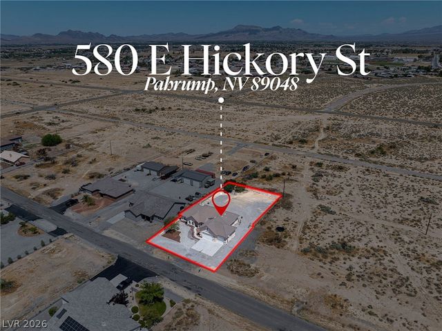 580 East Hickory Street, Pahrump, NV 89048