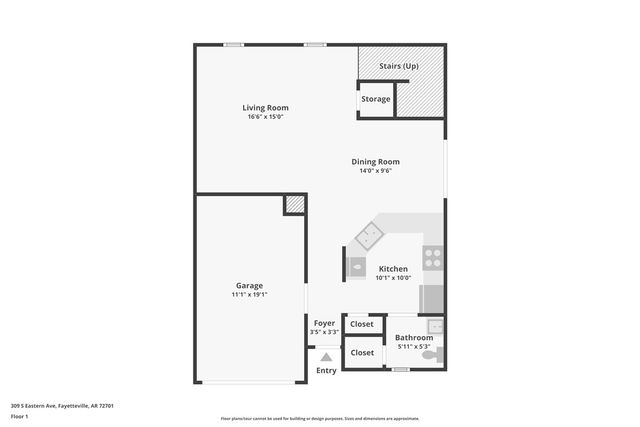 309 Eastern Avenue, Fayetteville, AR 72701