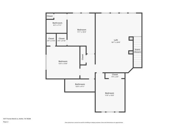 1617 Forest Bend Lane, Keller, TX 76248