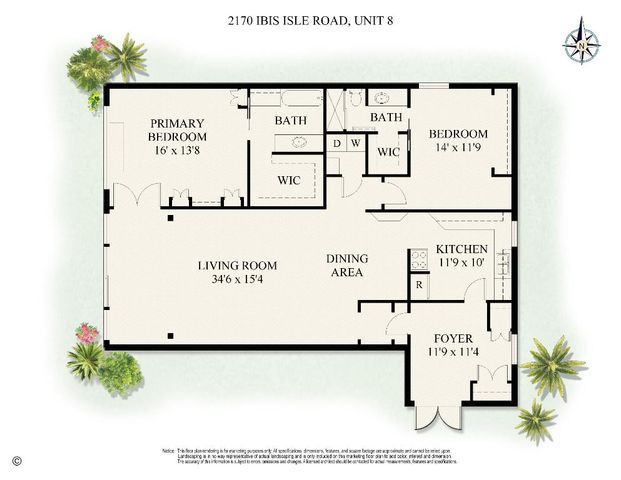 2170 Ibis Isle Road 8, Palm Beach, FL 33480