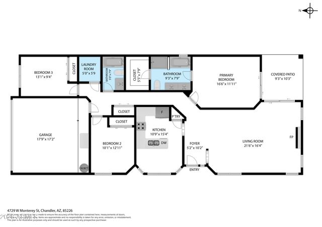 4729 W MONTEREY Street, Chandler, AZ 85226