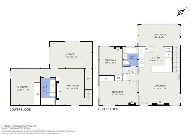 1126 Crags Lane, Fawnskin, CA 92333