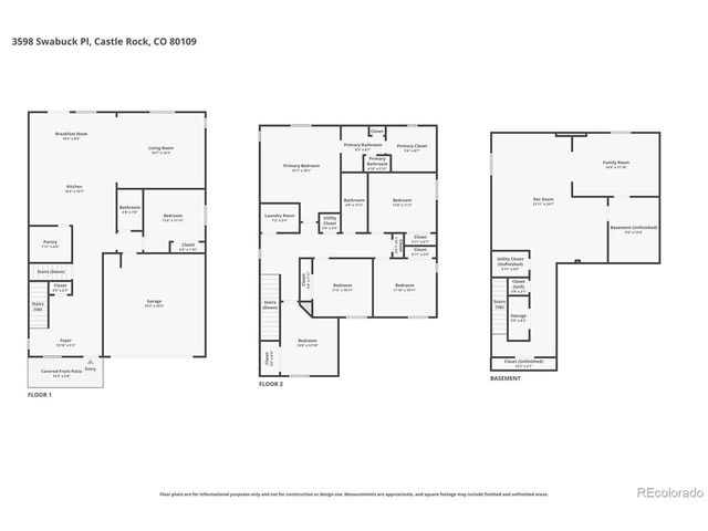 3598 Swabuck Pl, Castle Rock, CO 80109