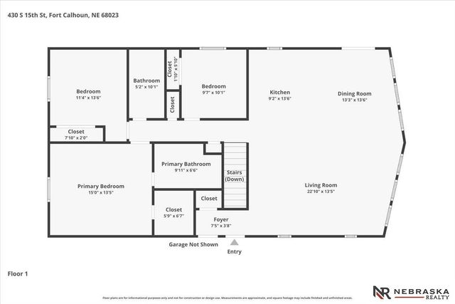 430 S 15th Street, Fort Calhoun, NE 68023