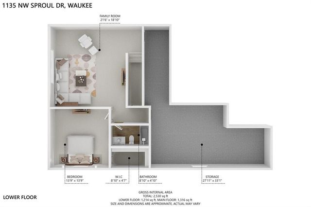 1135 NW Sproul Drive, Waukee, IA 50263