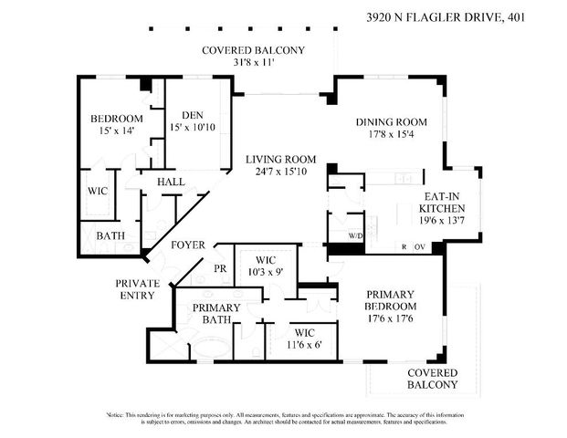 3920 N Flagler Drive 401, West Palm Beach, FL 33407