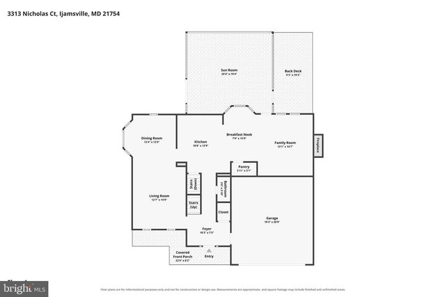 3313 NICHOLAS CT, Ijamsville, MD 21754
