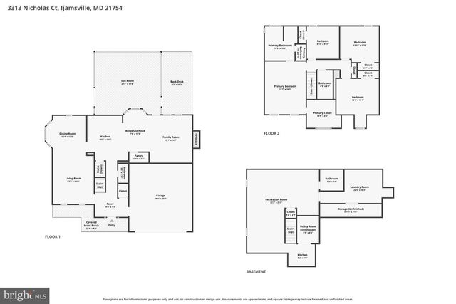 3313 NICHOLAS CT, Ijamsville, MD 21754