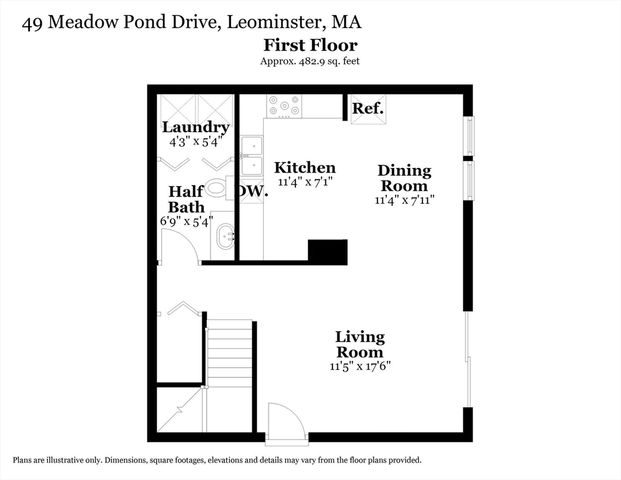 49 Meadow Pond Dr K, Leominster, MA 01453