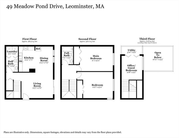 49 Meadow Pond Dr K, Leominster, MA 01453